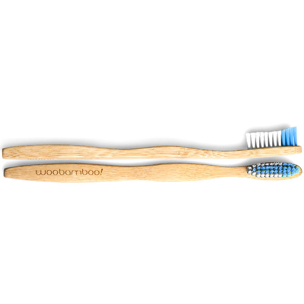 WooBamboo WooBamboo Adult Bamboo Toothbrush, Standard Handle, Super Soft