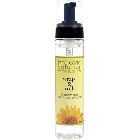 Jane Carter Solution Wrap & Roll, Soft Mousse for Hair Styling, 8 oz, Jane Carter Solution