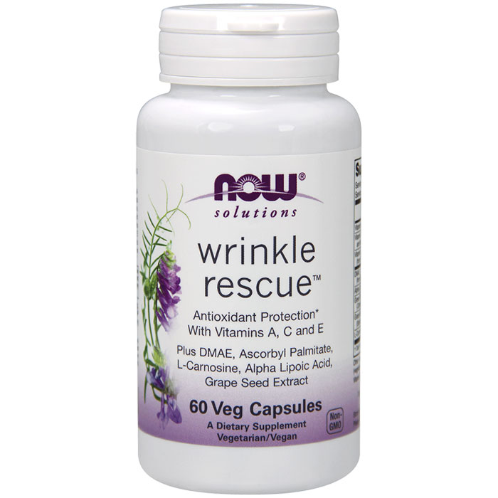 NOW Foods Wrinkle Rescue, 60 Capsules, NOW Foods