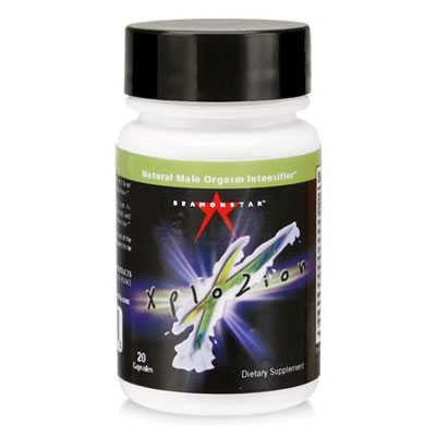 Beamonstar XploZion, Natural Male Orgasm Intensifier, 20 Capsules, Beamonstar