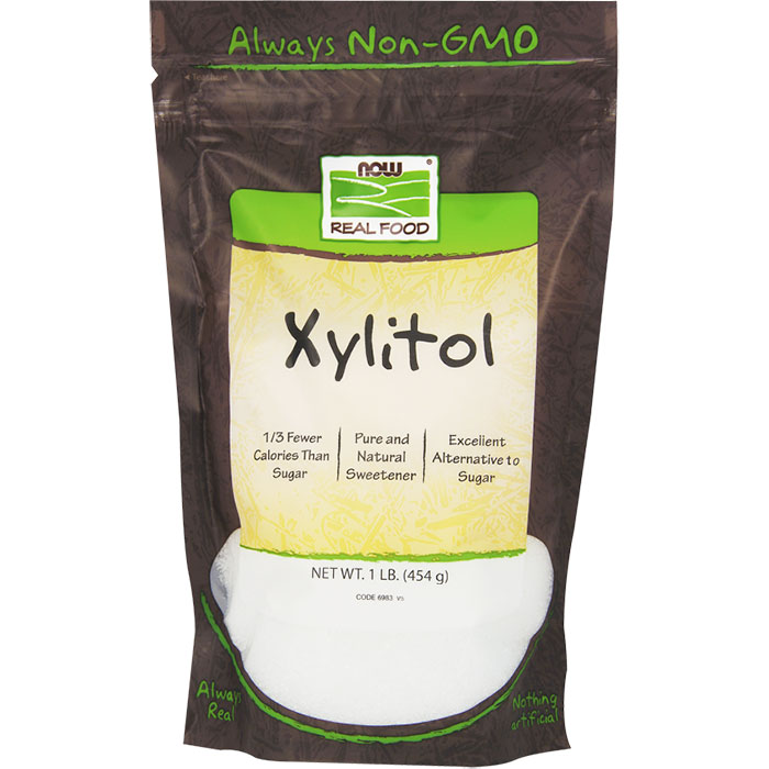 NOW Foods Xylitol Powder 1 lb, NOW Foods