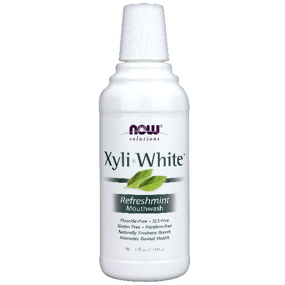 NOW Foods XyliWhite Mouthwash with Xylitol, 16 oz, NOW Foods