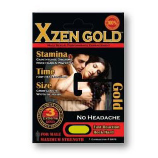 Xzen Xzen Gold, Male Sexual Enhancement, 1 Pill/Blister