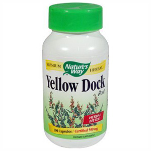 Nature's Way Yellow Dock Root 500mg 100 caps from Nature's Way