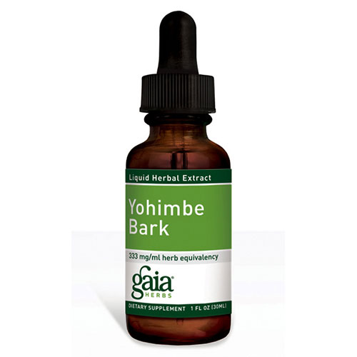 Gaia Herbs Yohimbe Bark Liquid, 1 oz, Gaia Herbs