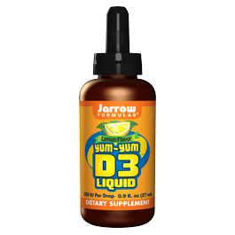 Jarrow Formulas Yum-Yum Vitamin D3 Liquid, 0.9 oz, Jarrow Formulas