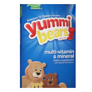 Yummi Bears, Hero Nutritionals Yummi Bears To Go! Daily Multi Vitamin, 15 Packets, Hero Nutritionals