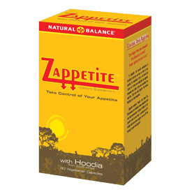 Natural Balance Zappetite Appetite Suppressant, 60 Veggie Caps, Natural Balance