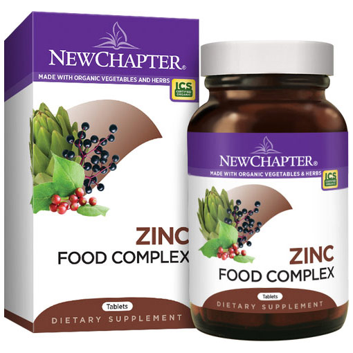 New Chapter Zinc Food Complex, 60 Tablets, New Chapter