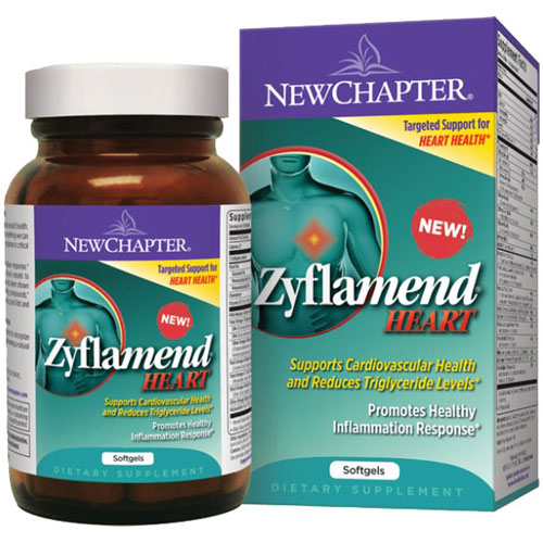 New Chapter Zyflamend Heart, 60 Softgels, New Chapter